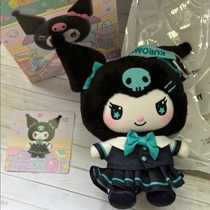 Kuromi Mint Chocolate Sanrio Plush Keychain